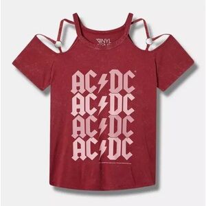 Torrid 0X ACDC Classic Fit Cotton O-Ring Tee